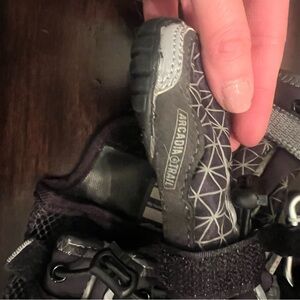 Arcadia Trail Dog Boots - Black and Gray size small